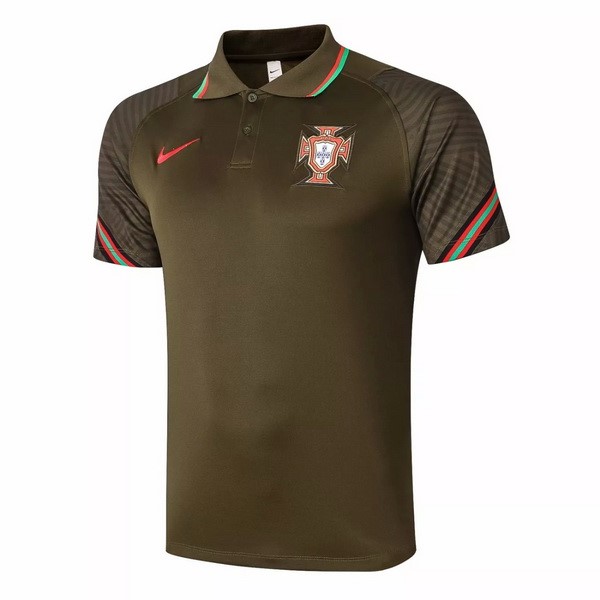 Polo Football Portugal 2020 Marron